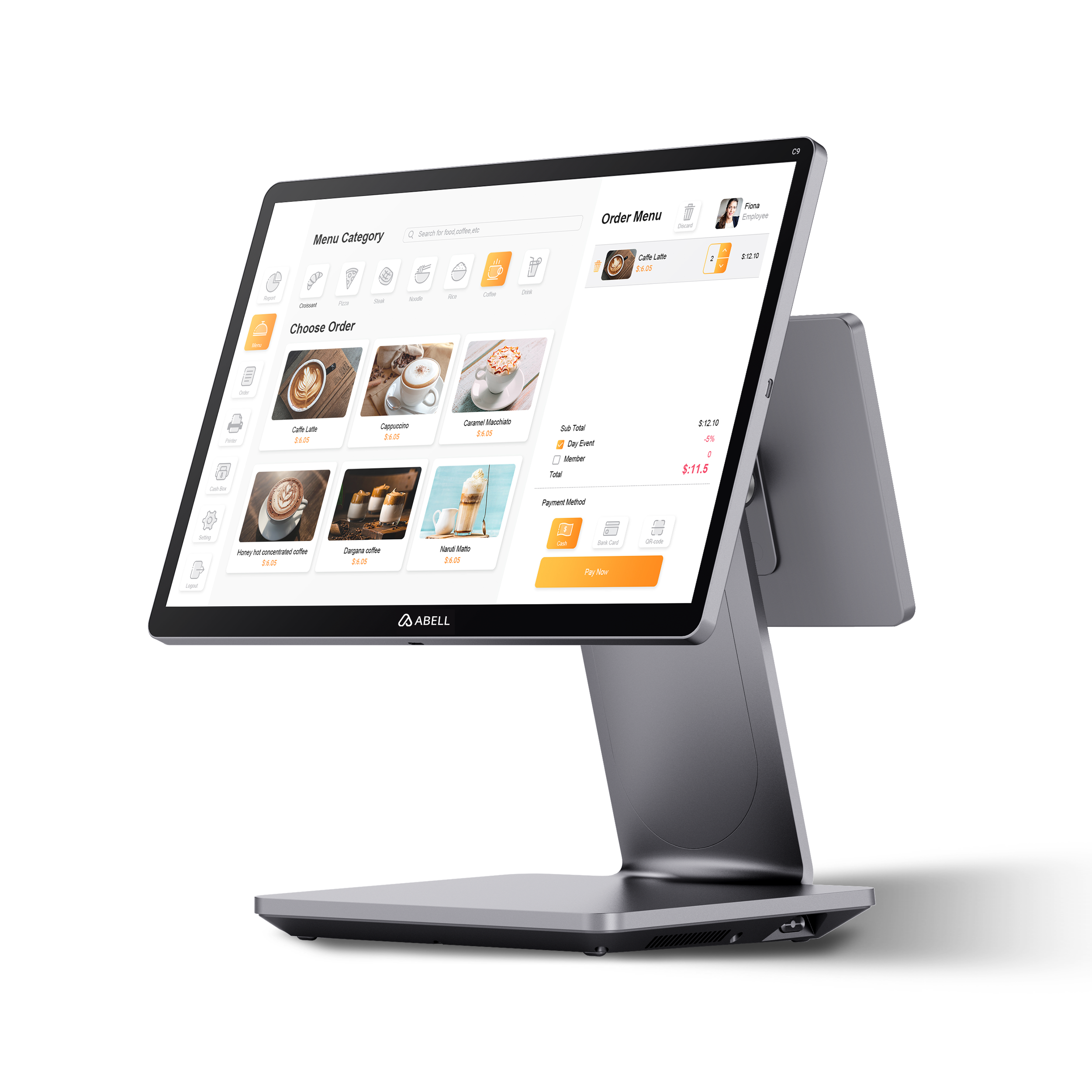 C9智能收銀終端-雙屏幕